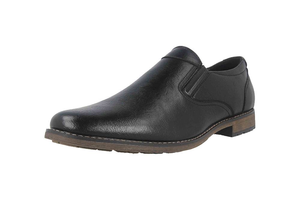 Mavins Slipper in Übergrößen Braun 3HH0181801 3300 Cognac PU große Herrenschuhe Nur noch ein Tag übrig