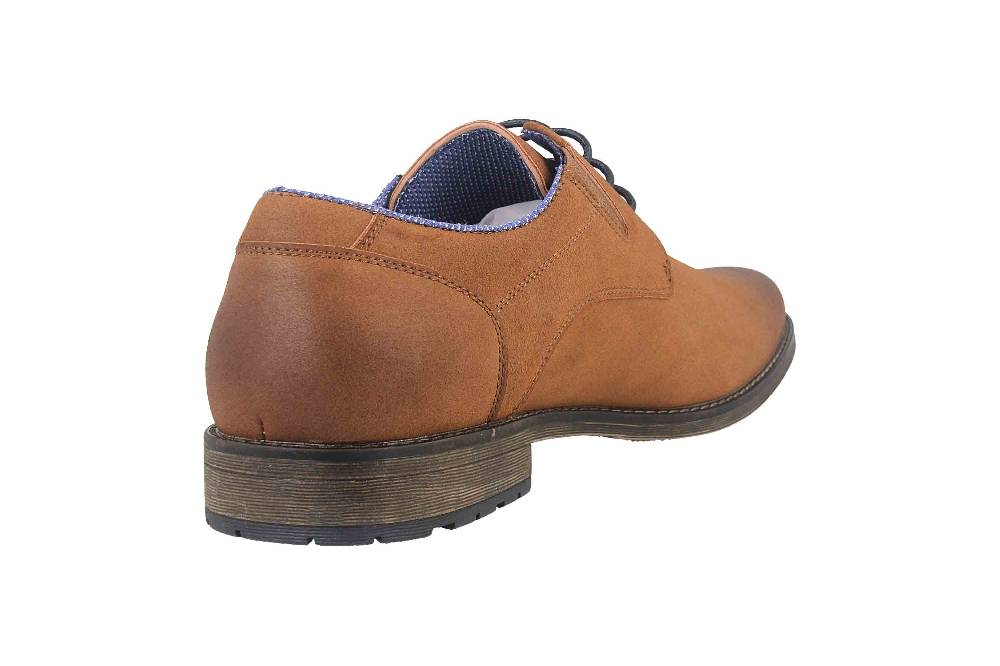 Mavins Halbschuhe in Übergrößen Beige 3HH0180302 3800 Sand PU Nubuck große Herrenschuhe Riesige Rabatte