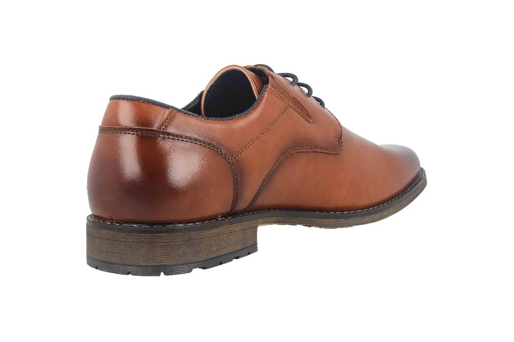 Mavins Halbschuhe in Übergrößen Braun 3HH0180301 3300 Cognac PU große Herrenschuhe Kostenloser Versand international