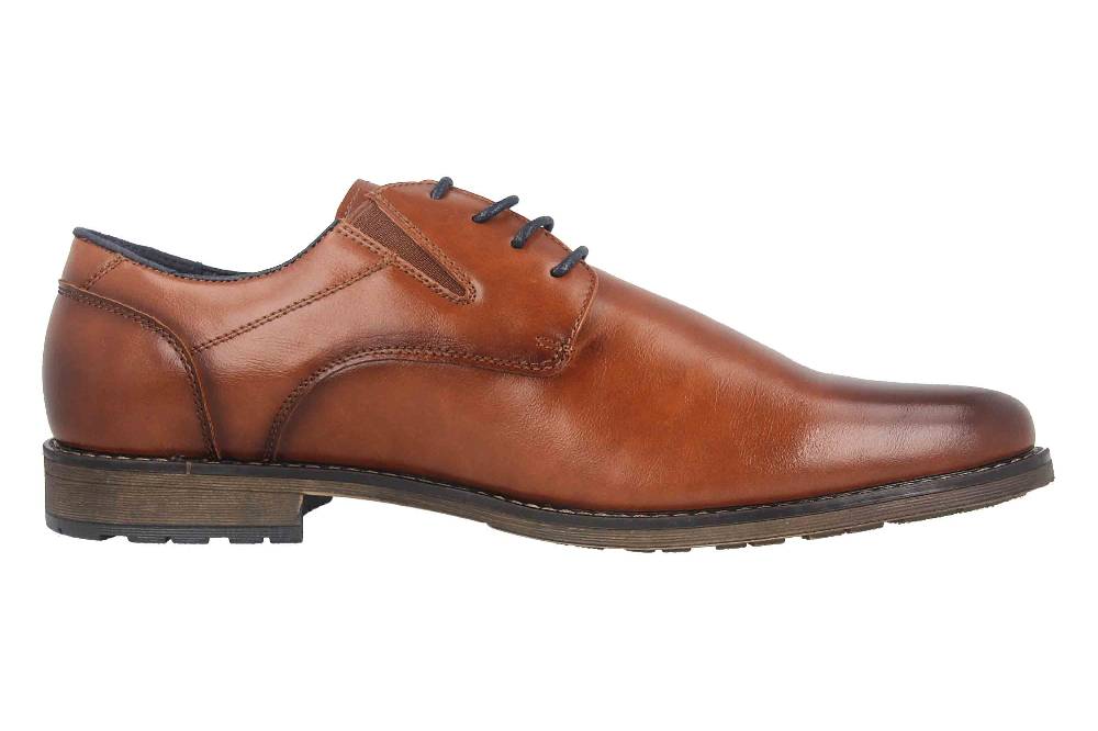 Mavins Halbschuhe in Übergrößen Braun 3HH0180301 3300 Cognac PU große Herrenschuhe Kostenloser Versand international