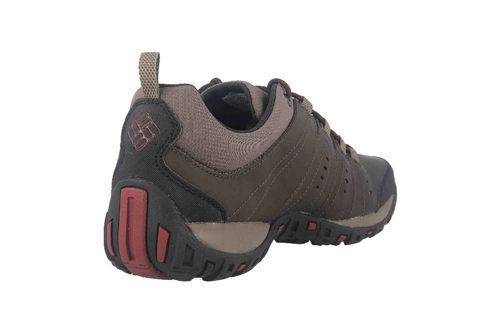 Columbia WOODBURN™ II Trekkingschuhe in Übergrößen Braun BM 3923-231 große Herrenschuhe im Angebot