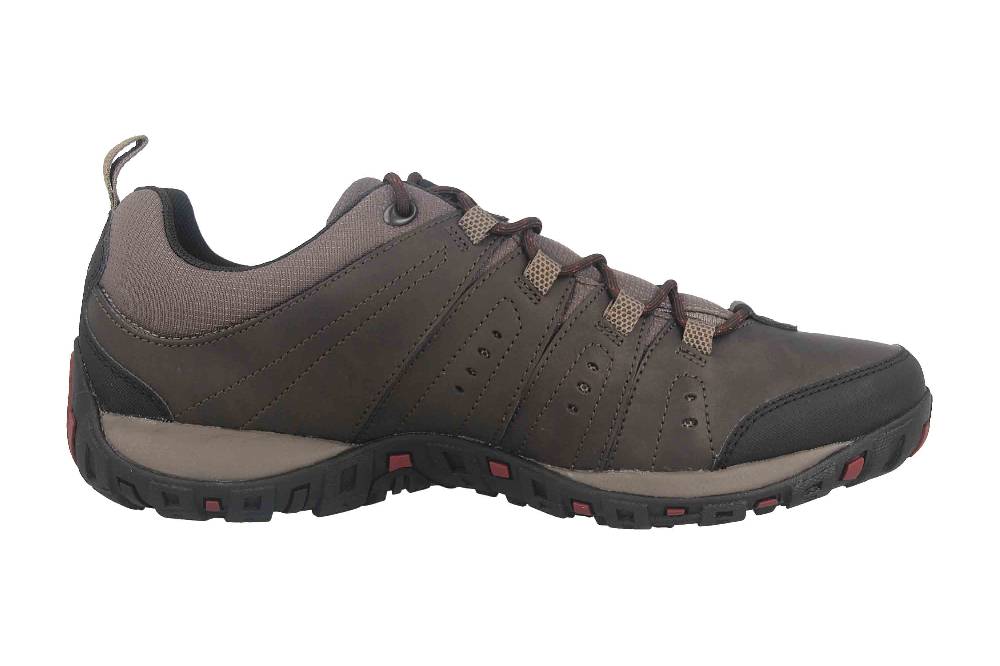 Columbia WOODBURN™ II Trekkingschuhe in Übergrößen Braun BM 3923-231 große Herrenschuhe im Angebot