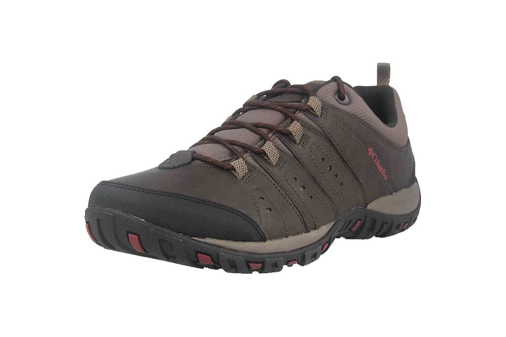 Columbia WOODBURN™ II Trekkingschuhe in Übergrößen Braun BM 3923-231 große Herrenschuhe im Angebot