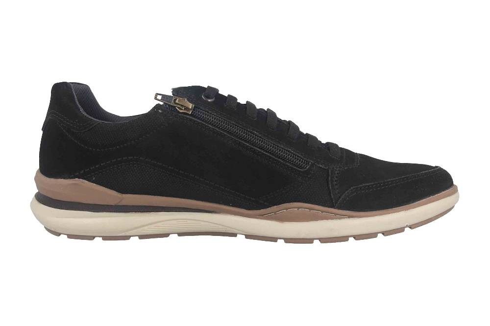 Pegada Sneaker in Übergrößen Schwarz 119106-08/519106-08 große Herrenschuhe Fabrikverkauf