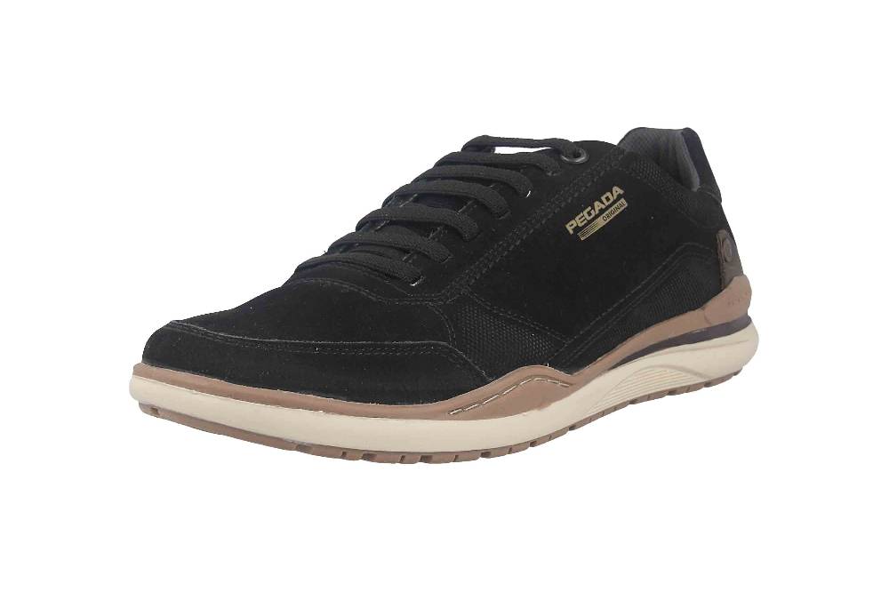 Pegada Sneaker in Übergrößen Schwarz 119106-08/519106-08 große Herrenschuhe Fabrikverkauf