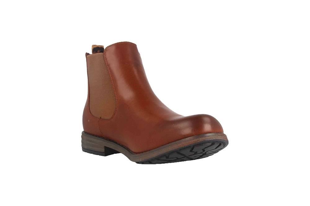 Fitters Footwear Lucia Stiefeletten in Übergrößen Braun 2252325 Brandy große Damenschuhe Fabrik Onlineshop