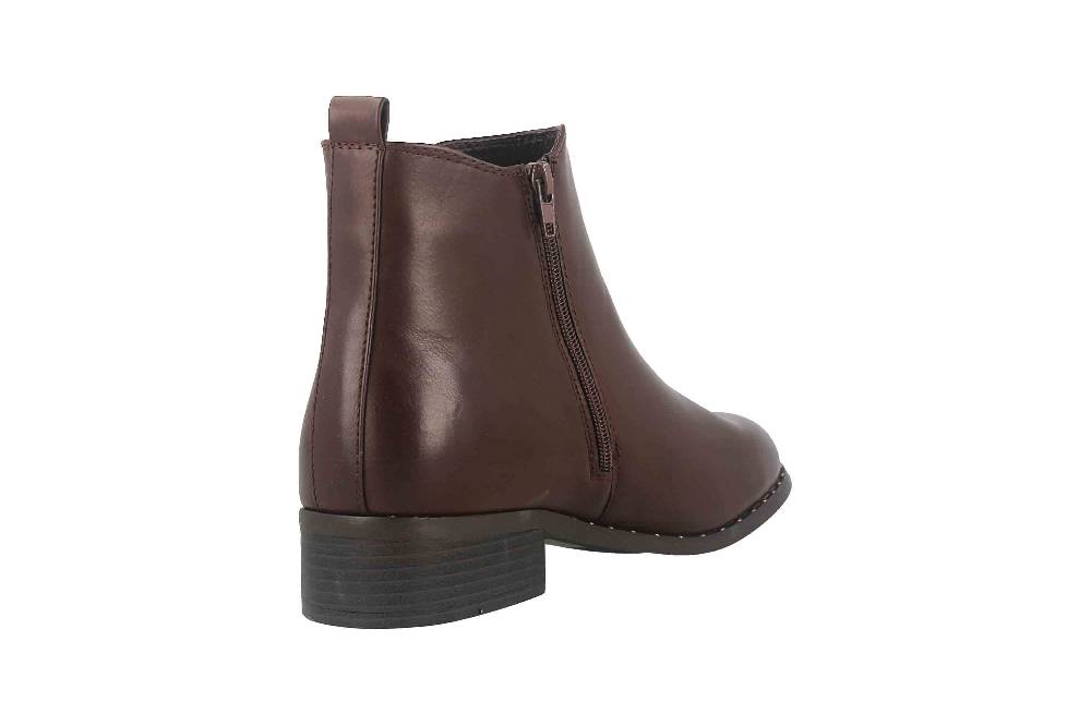Fitters Footwear Sabine Stiefeletten in Übergrößen Braun 2239217 Brown große Damenschuhe Sonderangebot