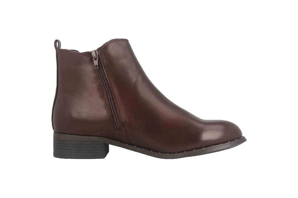 Fitters Footwear Sabine Stiefeletten in Übergrößen Braun 2239217 Brown große Damenschuhe Sonderangebot