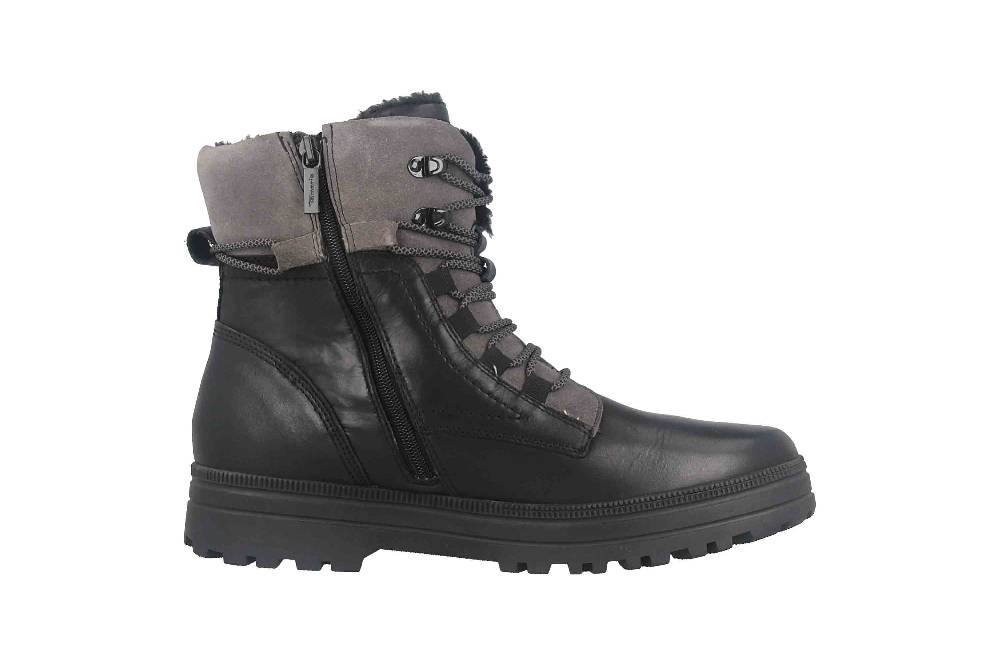 Tamaris Comfort Stiefel in Übergrößen Schwarz 8-8-56221-21 022 große Damenschuhe Exklusivangebot