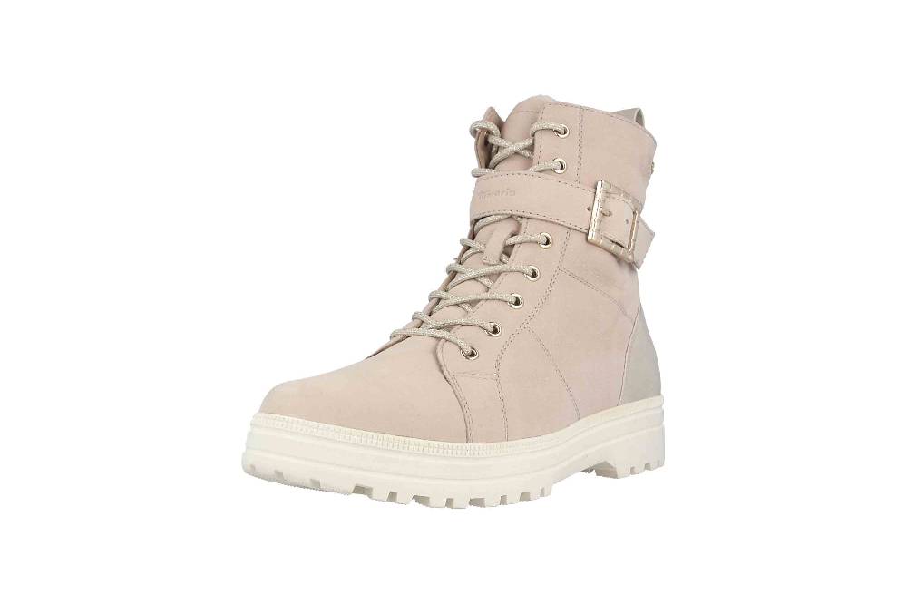 Tamaris Comfort Stiefel in Übergrößen Elfenbein 8-8-56220-21 411 große Damenschuhe Preisnachlass