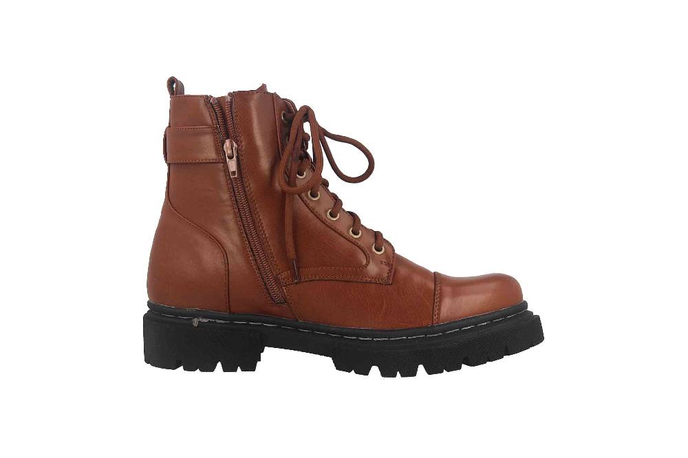 Fitters Footwear Stiefel in Übergrößen Braun 2AC3802 Zita Cognac große Damenschuhe Osterangebot