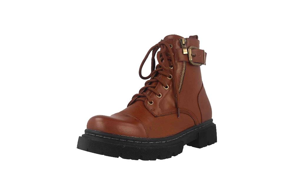 Fitters Footwear Stiefel in Übergrößen Braun 2AC3802 Zita Cognac große Damenschuhe Osterangebot
