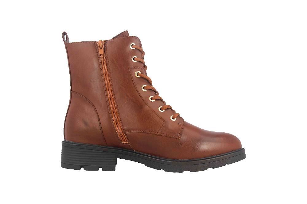 Fitters Footwear Stiefeletten in Übergrößen Braun 2237233 Perunscha Brandy große Damenschuhe Vatertagsangebot