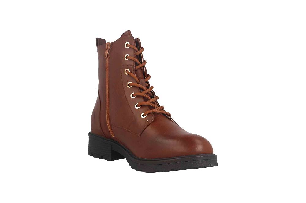Fitters Footwear Stiefeletten in Übergrößen Braun 2237233 Perunscha Brandy große Damenschuhe Vatertagsangebot