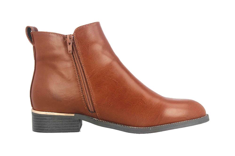 Fitters Footwear Stiefeletten in Übergrößen Braun 2232637 Paula Brandy große Damenschuhe Valentinstagsangebot