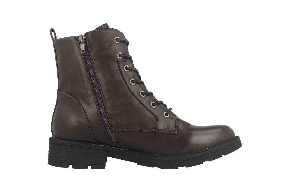 Fitters Footwear Stiefeletten in Übergrößen Grau 2237233 Perunscha grey große Damenschuhe Online Outlet