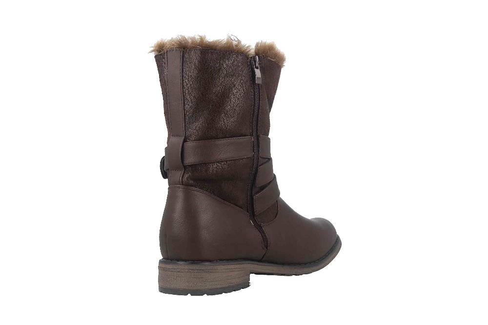 Fitters Footwear Kata Stiefeletten in Übergrößen Braun 2AA0210203 Cognac große Damenschuhe Zeitlich begrenztes Angebot