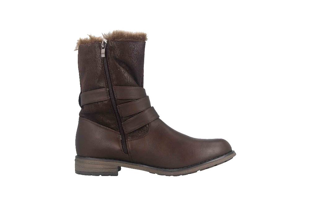 Fitters Footwear Kata Stiefeletten in Übergrößen Braun 2AA0210203 Cognac große Damenschuhe Zeitlich begrenztes Angebot