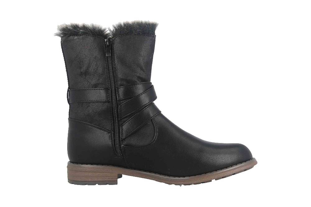 Fitters Footwear Stiefeletten in Übergrößen Schwarz 2374202 Nicole Black große Damenschuhe Exklusive Angebote