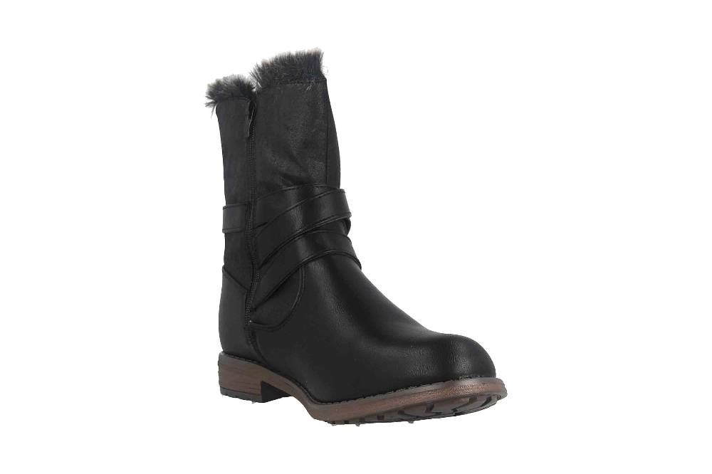 Fitters Footwear Stiefeletten in Übergrößen Schwarz 2374202 Nicole Black große Damenschuhe Exklusive Angebote