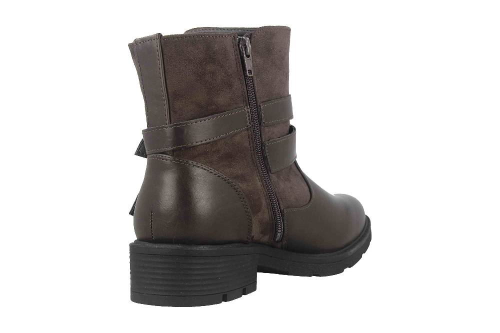 Fitters Footwear Stiefeletten in Übergrößen Grau 2237218 Laia Grey große Damenschuhe Große Rabatte