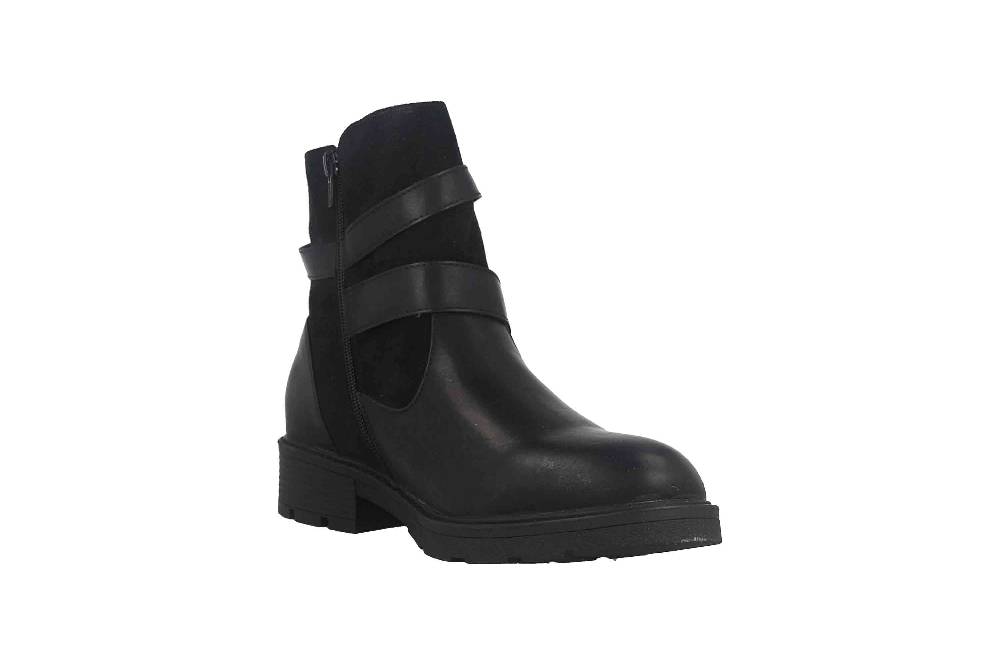 Fitters Footwear Stiefeletten in Übergrößen Schwarz 2237218 Laia Black große Damenschuhe Neuheiten