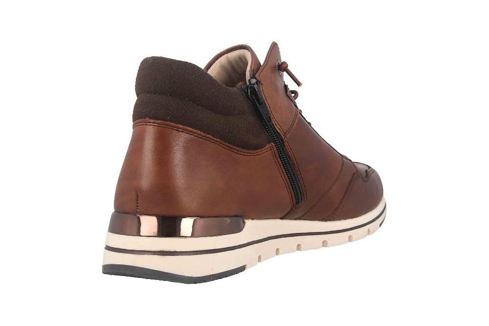 Remonte Sneaker in Übergrößen Braun R6771-22 große Damenschuhe Saisonale Angebote