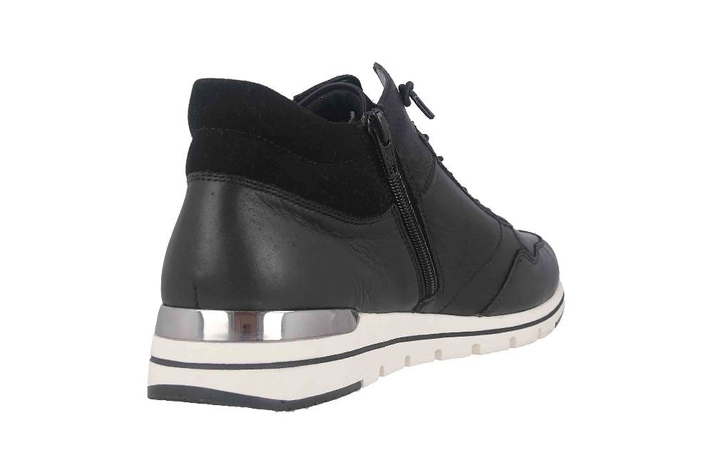 Remonte Sneaker in Übergrößen Schwarz R6771-01 große Damenschuhe Räumungsverkauf