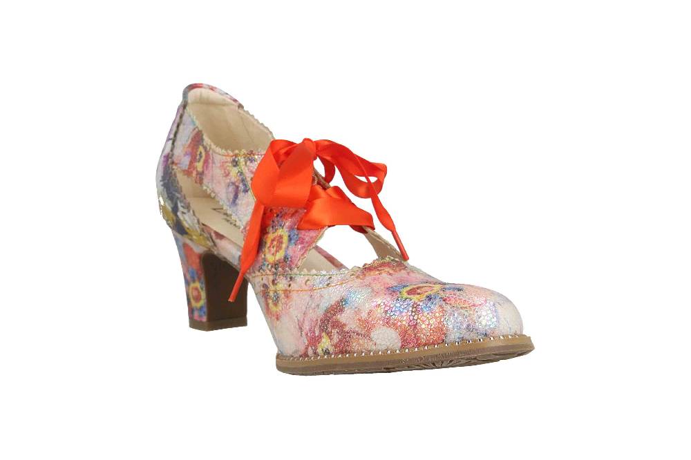 Laura Vita Pumps in Übergrößen Mehrfarbig ELCODIEO 0422 Corail große Damenschuhe Super Sparpreis