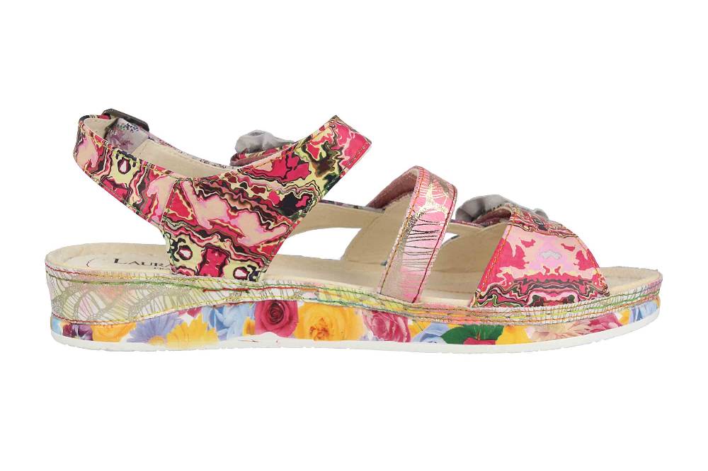 Laura Vita Sandalen in Übergrößen Mehrfarbig BRCUELO 06 Peche große Damenschuhe JETZT KAUFEN