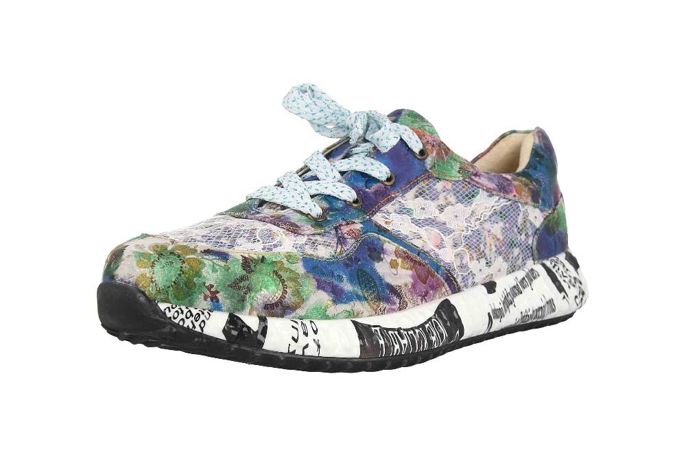 Laura Vita Sneaker in Übergrößen Mehrfarbig BURTON 05 Jeans große Damenschuhe Letzte 2 Tage
