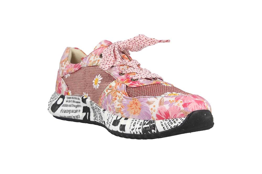 Laura Vita Sneaker in Übergrößen Mehrfarbig BURTON 05 Fraise große Damenschuhe Letzter Tag