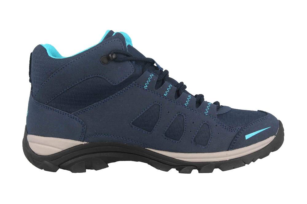 Brütting Mount Frakes High Trekkingschuhe in Übergrößen Blau 221260 große Damenschuhe Super Rabatt