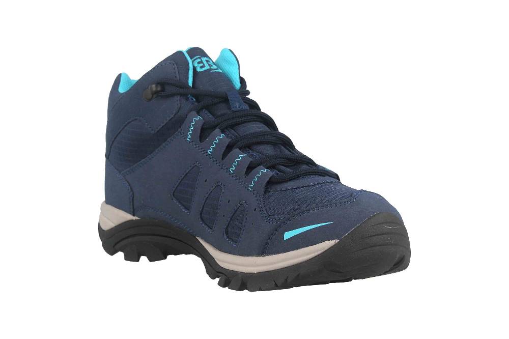 Brütting Mount Frakes High Trekkingschuhe in Übergrößen Blau 221260 große Damenschuhe Super Rabatt