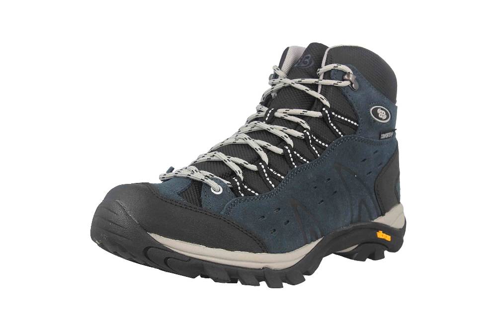Brütting Mount Bona High Trekkingschuhe in Übergrößen Blau 221086 große Damenschuhe Riesige Rabatte