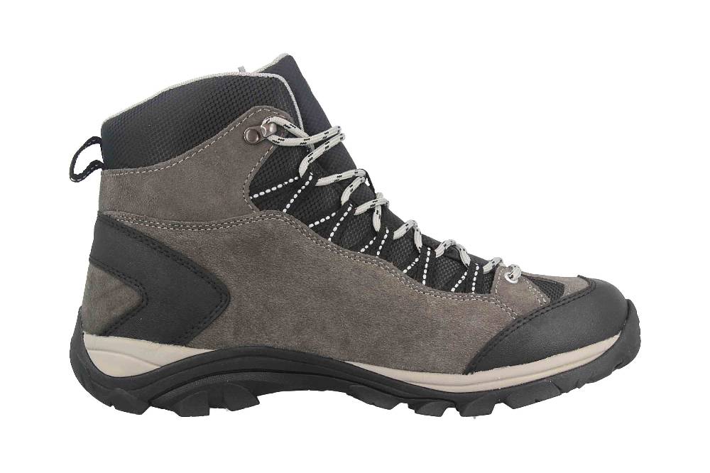 Brütting Mount Bona High Trekkingschuhe in Übergrößen Grau 221080 große Damenschuhe 50% Rabatt mit kostenlosem Versand