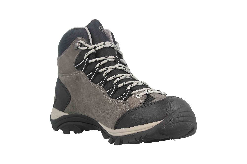 Brütting Mount Bona High Trekkingschuhe in Übergrößen Grau 221080 große Damenschuhe 50% Rabatt mit kostenlosem Versand