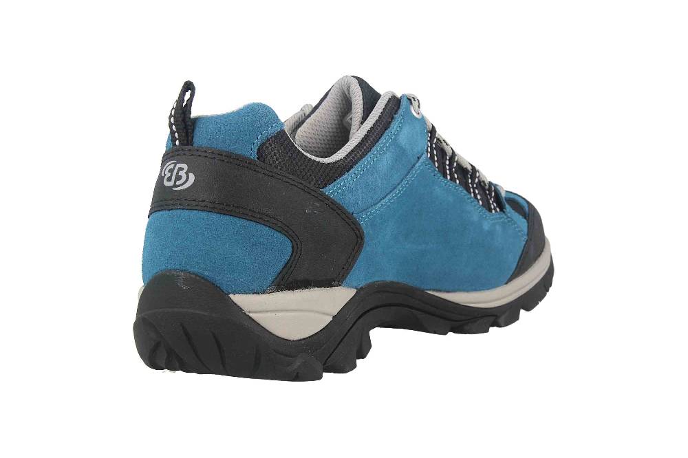Brütting Mount Bona Low Trekkingschuhe in Übergrößen Blau 211329 große Damenschuhe Clearance-Verkauf