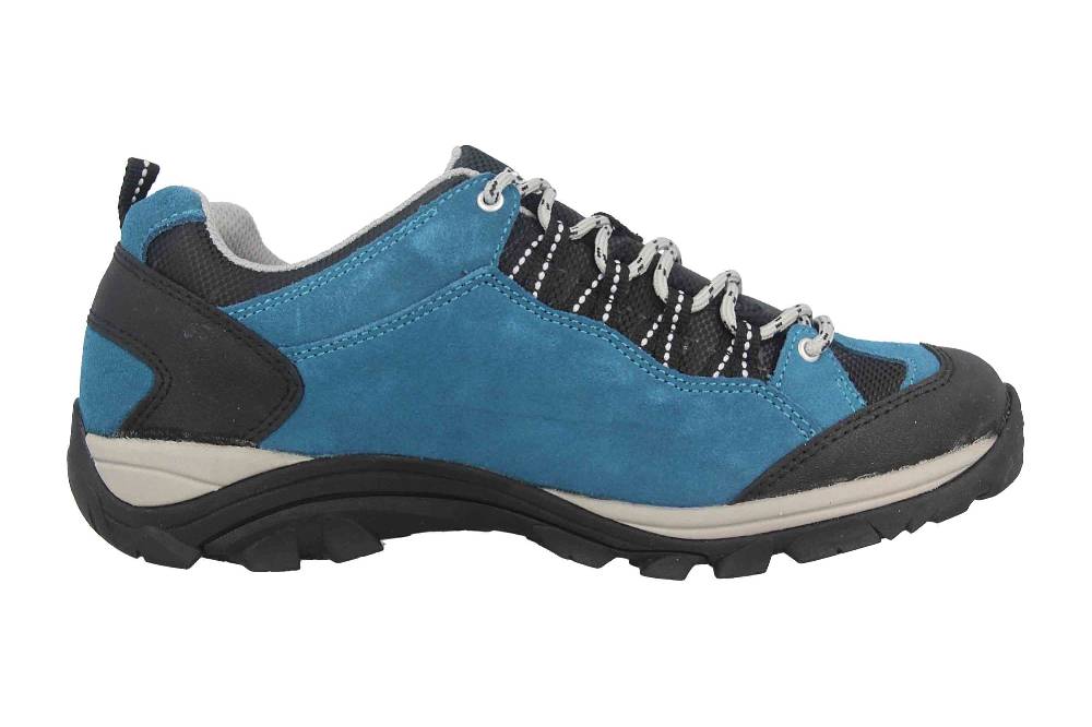 Brütting Mount Bona Low Trekkingschuhe in Übergrößen Blau 211329 große Damenschuhe Clearance-Verkauf
