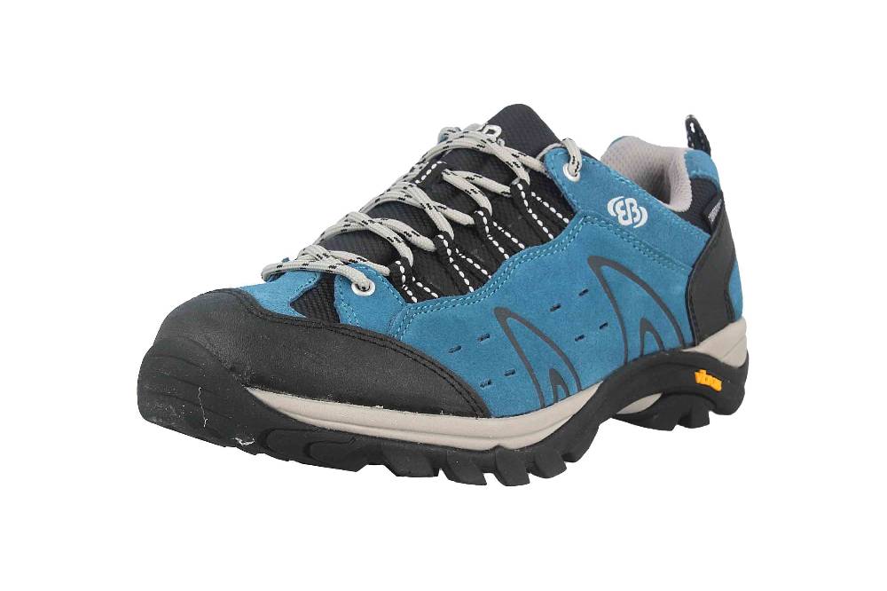 Brütting Mount Bona Low Trekkingschuhe in Übergrößen Blau 211329 große Damenschuhe Clearance-Verkauf