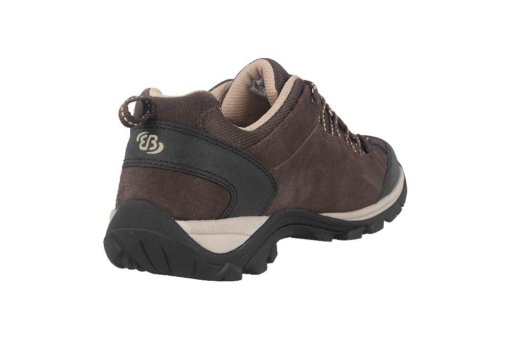 Brütting Mount Bona Low Trekkingschuhe in Übergrößen Braun 211310 große Damenschuhe Fabrikladen