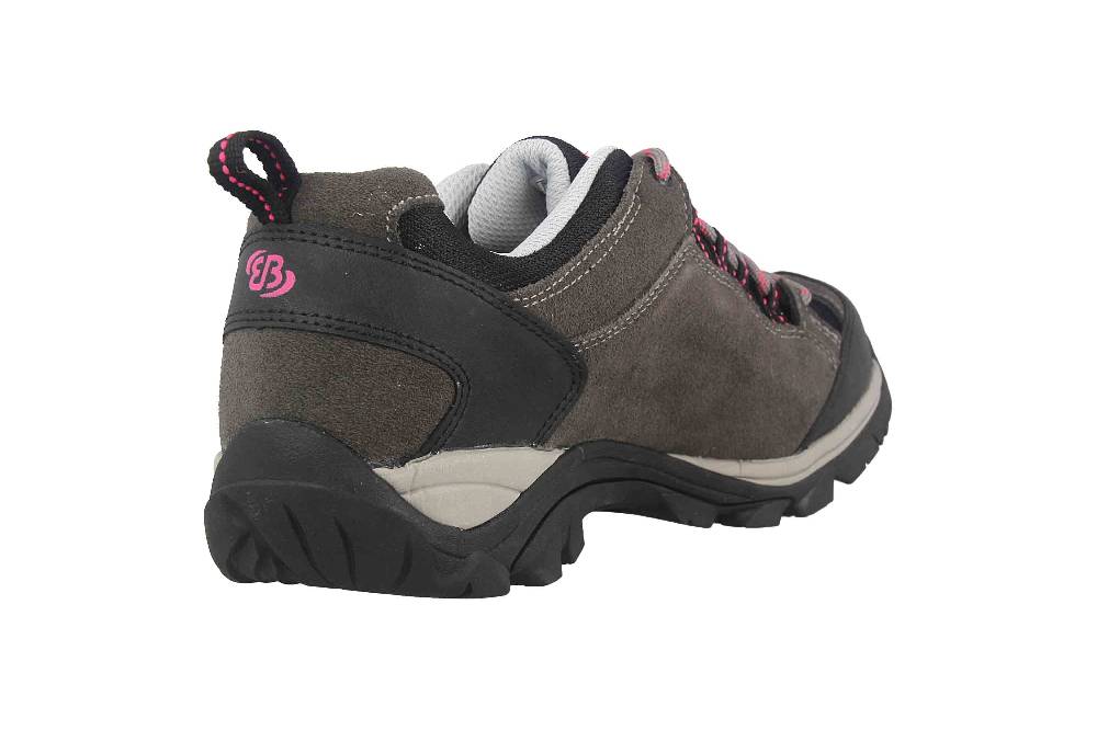 Brütting Mount Bona Low Trekkingschuhe in Übergrößen Grau 211309 große Damenschuhe Begrenzt auf 3 Tage