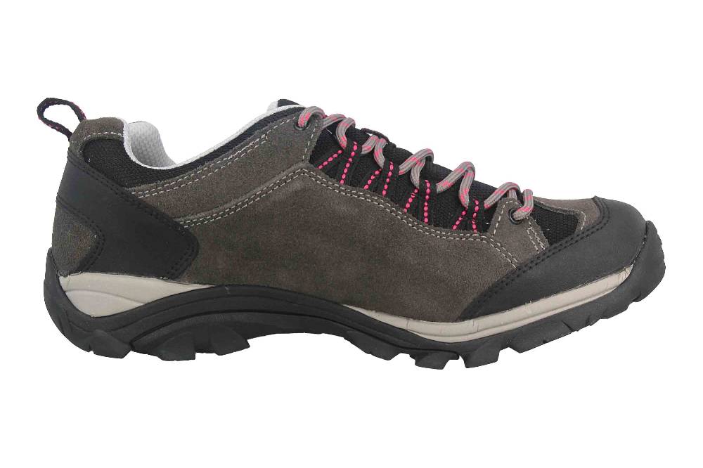 Brütting Mount Bona Low Trekkingschuhe in Übergrößen Grau 211309 große Damenschuhe Begrenzt auf 3 Tage
