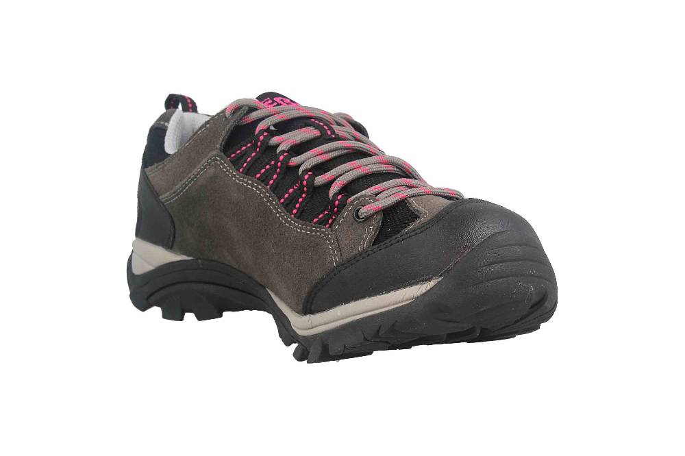 Brütting Mount Bona Low Trekkingschuhe in Übergrößen Grau 211309 große Damenschuhe Begrenzt auf 3 Tage
