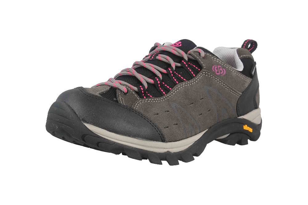 Brütting Mount Bona Low Trekkingschuhe in Übergrößen Grau 211309 große Damenschuhe Begrenzt auf 3 Tage
