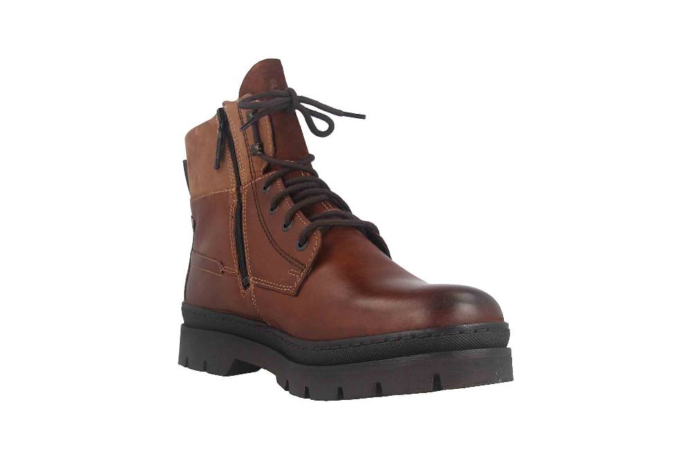 Fretz Men Zoran Boots in Übergrößen Braun 2413.8471-82 große Herrenschuhe Speichern exportieren