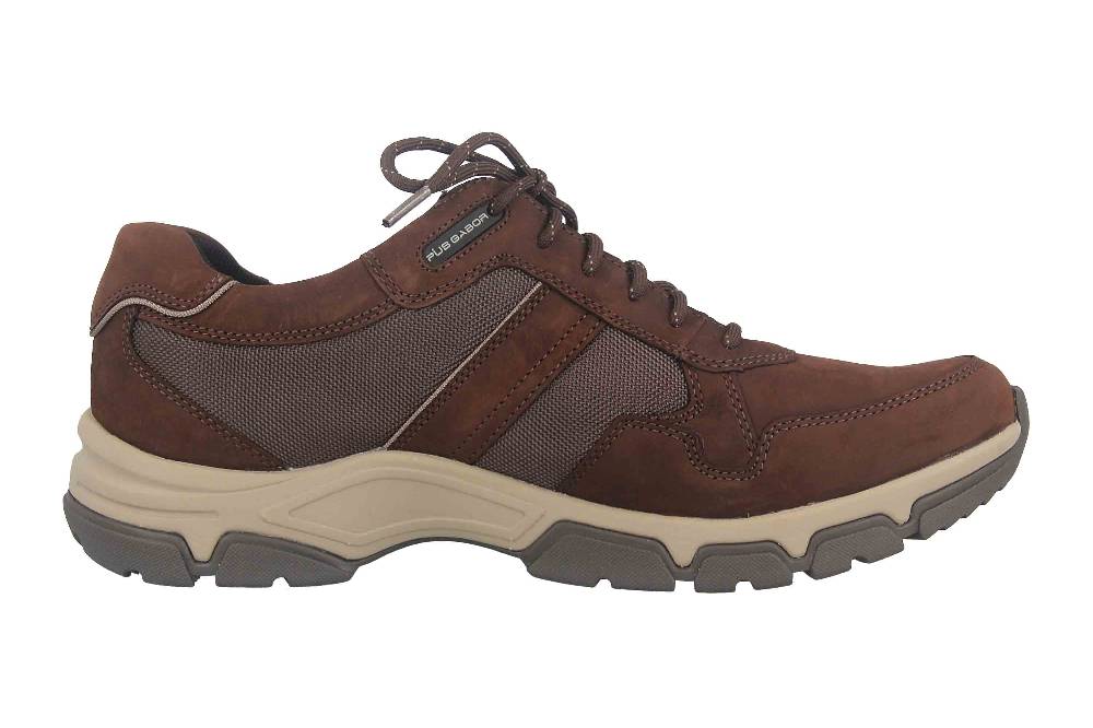 Pius Gabor Sneaker in Übergrößen Braun 0533.51.23 große Herrenschuhe Outlet
