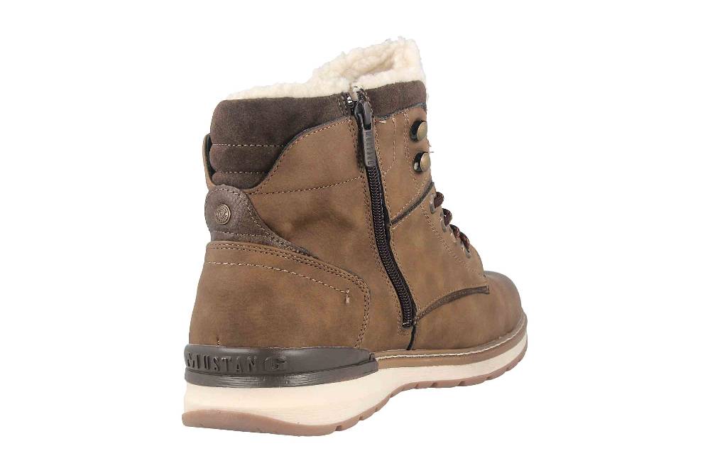 Mustang Shoes Boots in Übergrößen Braun 4141-604-3 große Herrenschuhe Angebote