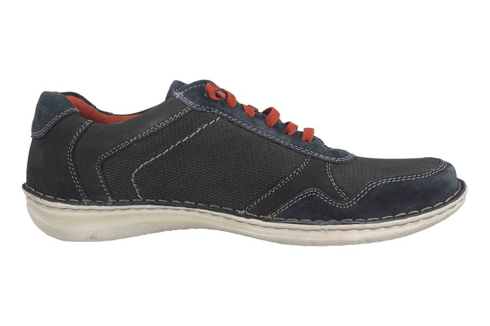 Josef Seibel Anvers 97 Halbschuhe in Übergrößen Blau 43697 TE21 526 große Herrenschuhe im Angebot