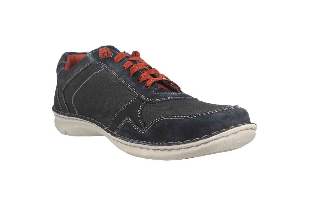 Josef Seibel Anvers 97 Halbschuhe in Übergrößen Blau 43697 TE21 526 große Herrenschuhe im Angebot